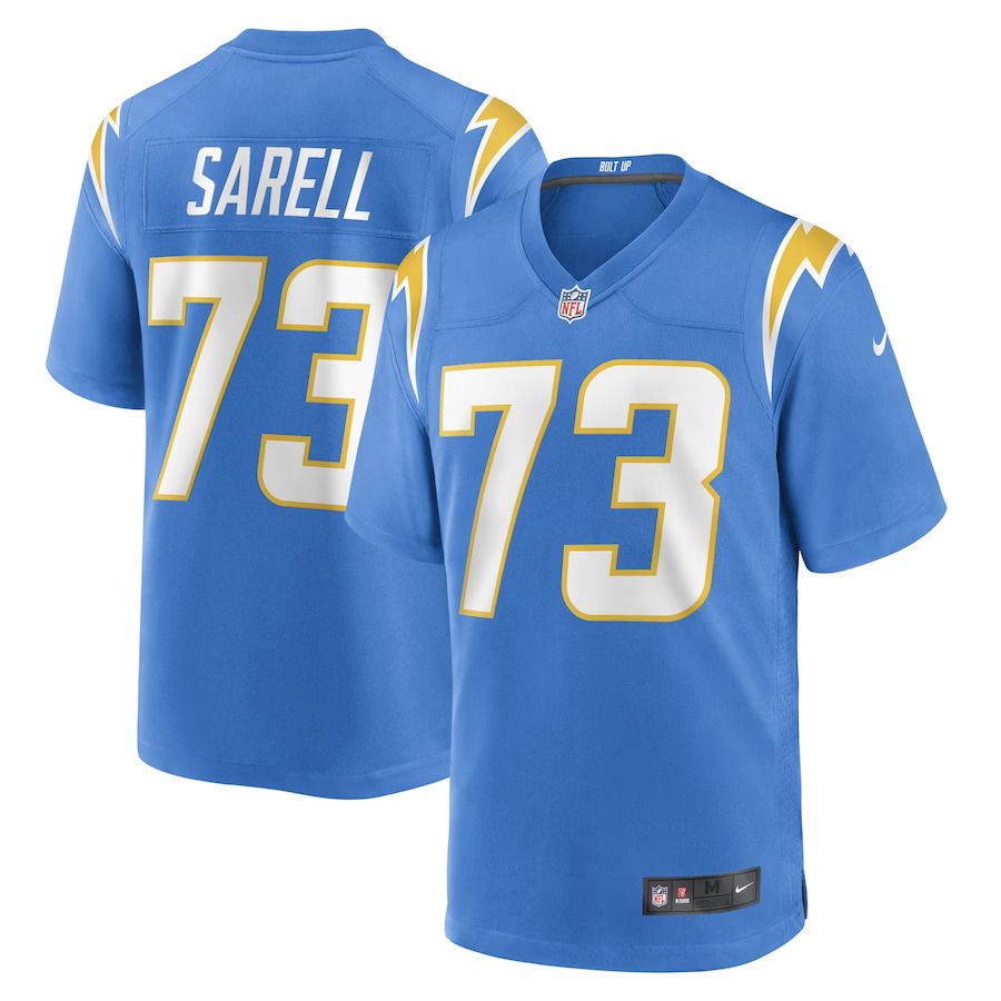 Men Los Angeles Chargers #73 Foster Sarell Nike Powder Blue Game Player NFL Jersey